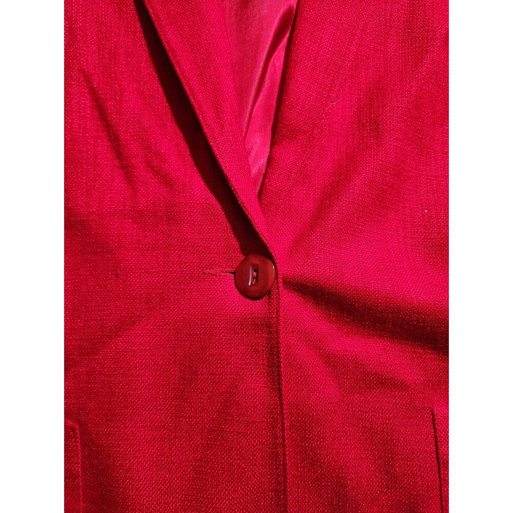 Essential Elements Vintage Single Button Red Chri… - image 3